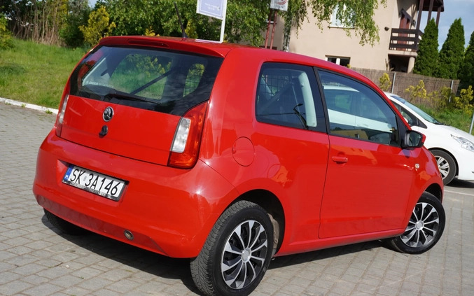 Skoda Citigo cena 15999 przebieg: 210000, rok produkcji 2016 z Katowice małe 211